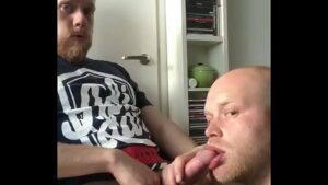 Porn gay cum blowjob