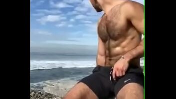 Porno gay na praia de nudismo