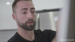 Cum beard gay muscular