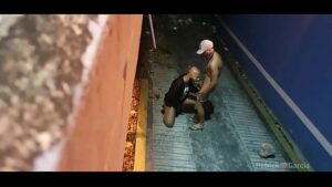 Flagrante gay amador na fabrica