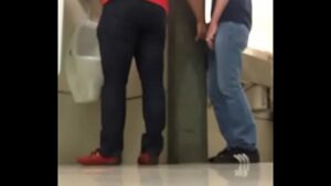 Gay porn restroom public