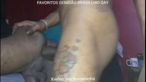 Negao com o maior pau no sexo gay