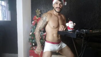 Sexy gay santa