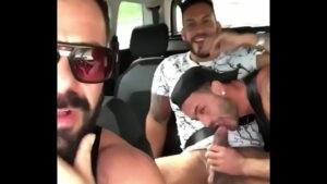 Video amador istrutor carro gay