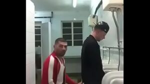 Sex in a public bathroom gay