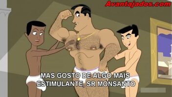 Sexo gay brasil em desenho