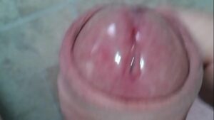 Gay eat cum close up