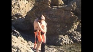 Mature fat gay beach porno