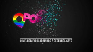 Nos somos um desenho de gay letra