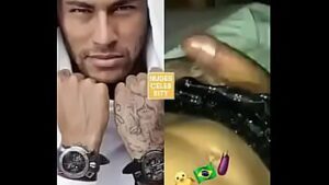 Neymar transando